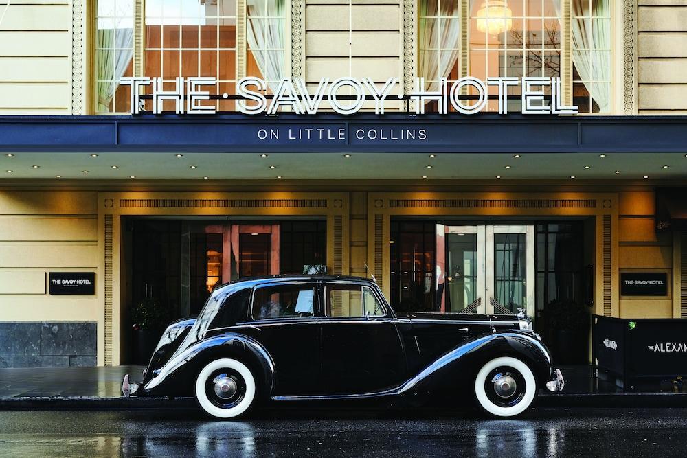 The Savoy Hotel On Little Collins Мелбърн Екстериор снимка